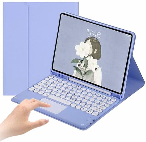 PRICES MAY VARY. ✅★【Compatible Models】Designed for iPad 9th Generation 2021/iPad 8th Generation 2020/ iPad 7th Generation 2019.(Model No:A2270, A2428, A2429, A2430, A2197, A2198, A2200).NOT Compatible with other iPad Models. ✅★【With touchpad】iPad keyboard comes with a touchpad, which support multi-finger function will offer a great aid when you do not have a mouse in hand.iPad Touchpad SUPPORT Android,Windows and Apple IOS 13 (Need open assistiveTouch on iPad). ✅★【Removable Keyboard Case】iPad 9 Ipad 8th Generation, Rose Gold Ipad, Ipad 7th Generation, Ipad 9th Generation, Ipad Keyboard Case, Ipad Essentials, Cute Ipad Cases, Apple Ipad Case, Keyboard With Touchpad