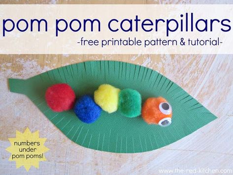 Caterpillar Crafts, Caterpillar Craft, Preschool Projects, Bug Crafts, Spring Preschool, Daycare Crafts, The Very Hungry Caterpillar, Classroom Crafts, Very Hungry Caterpillar