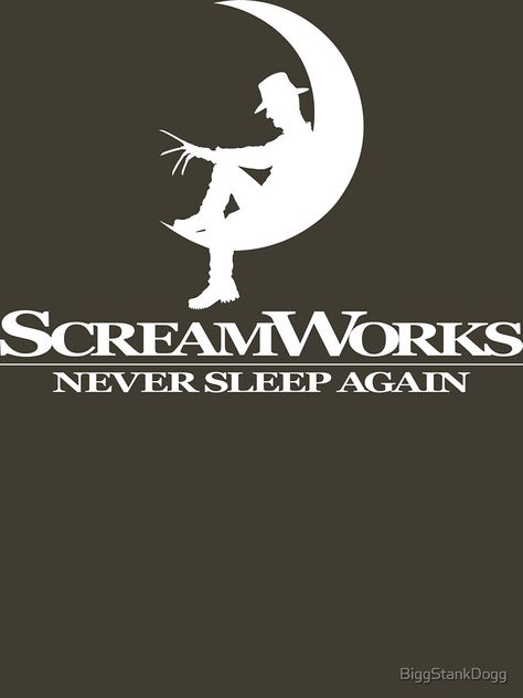 "ScreamWorks (White)" T-shirt by BiggStankDogg #Aff , #AFFILIATE, #White, #ScreamWorks, #BiggStankDogg, #shirt Never Sleep Again, Never Sleep, Freddy Krueger, Pajama Shirt, White T Shirt, White Tshirt, Teen Fashion, Sleep, T Shirts