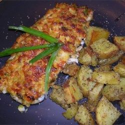 Crab Crusted Grouper - Allrecipes.com Baked Grouper, Grouper Recipe, Grouper Recipes, Makanan Italia, Resep Seafood, Pescatarian Recipes, Baked Fish, Crab Meat, Seafood Dishes