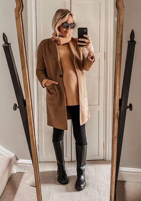 Pregnancy Style Tips With… Jo Holley | SheerLuxe Pregnancy Winter Outfits, Maternity Fits, Pregnancy Fashion Winter, Pregnancy Fashion Fall, Fall Maternity Outfits, Casual Maternity Outfits, Winter Maternity Outfits, Maternity Work Clothes, Trendy Maternity Outfits