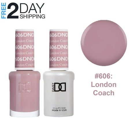 DND Soak Off Gel & Lacquer Duo Set #606 London Coach, is a high gloss shine that lasts for up to 3 weeks with no chipping or peeling and soaks completely off in 10 to 15 minutes. DND set is applied faster, feels thinner, and last longer than any other gel available. Forget base coats, bond-aids, and primers. DND delivers a fast two-step professional system that is unique from any other on the market. Fused with essential vitamins, DND makes nail stronger, healthier, as well as stunning for weeks Neon Coral Nails, Dnd Gel Nail Polish, Dnd Nail Polish, Nail Polish Box, Minion Nails, Dnd Gel Polish, Nail Candy, Ombre Nail Designs, Gel Designs