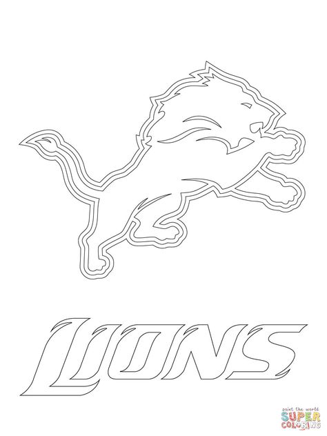 Jacksonville Jaguars Logo, Houston Texans Logo, Football Coloring Pages, Detroit Lions Logo, Texans Logo, Lion Coloring Pages, Lions Logo, Sports Coloring Pages, Baltimore Ravens Logo