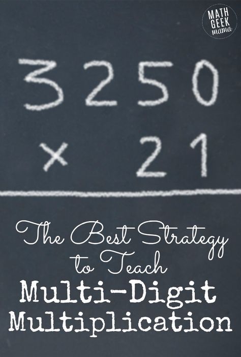 Simple Strategy to Teach Multi-Digit Multiplication How To Teach Multi Digit Multiplication, Multiplying 3 Digit By 1 Digit Numbers, Double Digit Multiplication Strategies, Multiplying Multi Digit Numbers, Long Multiplication, Double Digit Multiplication, Multiplication Tricks, Multi Digit Multiplication, Area Model