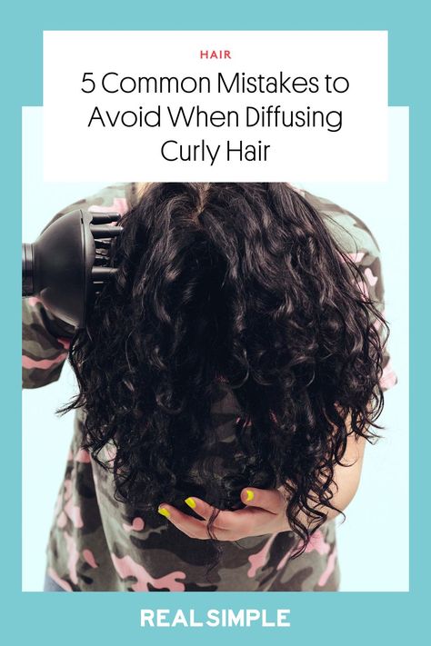 Experts share the right way to diffuse curly hair for beautiful results every time. #hair #curlyhair #curls #diffuser #curlyhairstyles Tips For Styling Curly Hair, How To Style Dry Curly Hair, How To Use A Defuser For Curly Hair, Drying Hair With Diffuser, Best Defuser For Curly Hair, Curly Diffuser Tutorials, Drying Curly Hair With Diffuser, How To Dry Curly Hair With A Diffuser, Hair Diffuser Tips How To Use