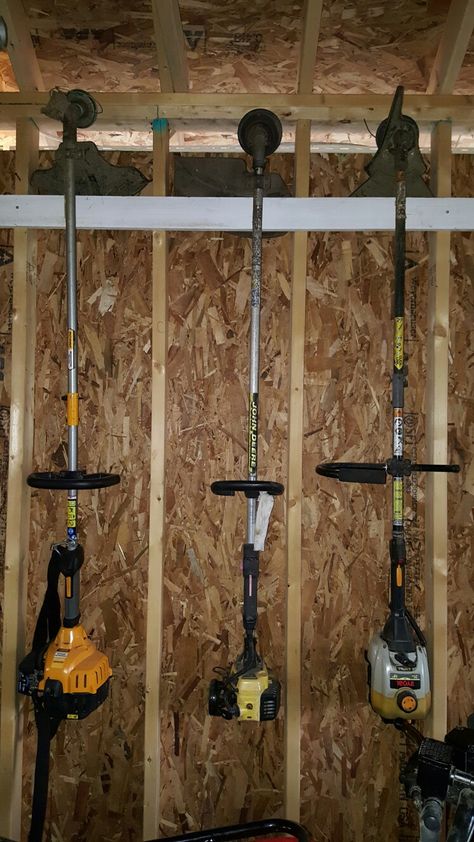 Garden Shed Organization, Shed Makeover, Storage Shed Organization, Ideas For Garden, Shed Organization, Shed Kits, Garage Shed, Garden Tool Storage, Diy Garage Storage