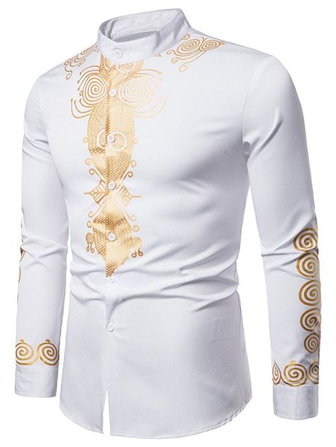 Long Sleeve Gliding Totem Button Shirt , #affiliate, #Gliding, #Sleeve, #Long, #Shirt, #Button #affiliate Men Christmas Outfit, Cheap Trendy Clothes, Button Fashion, Baroque Print, Cheap Mens Fashion, Mens Casual Dress Outfits, Men Tops, Online Dress Shopping, Button Front Shirt