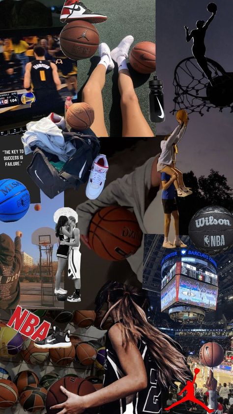 Collage Basketball Girls Aesthetic, Basketball Collage, Basketball Girls, Basketball, Collage, Sports