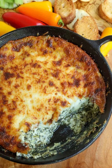 Parmesan Crusted Spinach Dip, Seafood Spinach Dip, Longhorn Copycat Recipes, Medallion Steak Recipe, Parmesan Crusted Steak, Longhorn Steakhouse Recipes, Copycat Longhorn, Baked Spinach Dip, Hot Spinach Dip