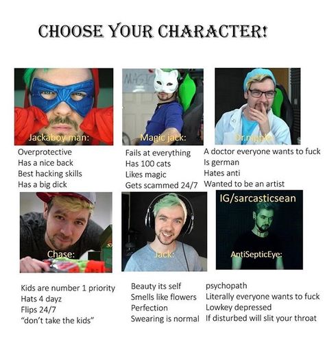 Jse Egos, Jacksepticeye Fan Art, Jacksepticeye Memes, Jacksepticeye Egos, Markiplier Egos, Darkiplier And Antisepticeye, Jacksepticeye And Markiplier, Comfort Youtubers, Youtube Memes