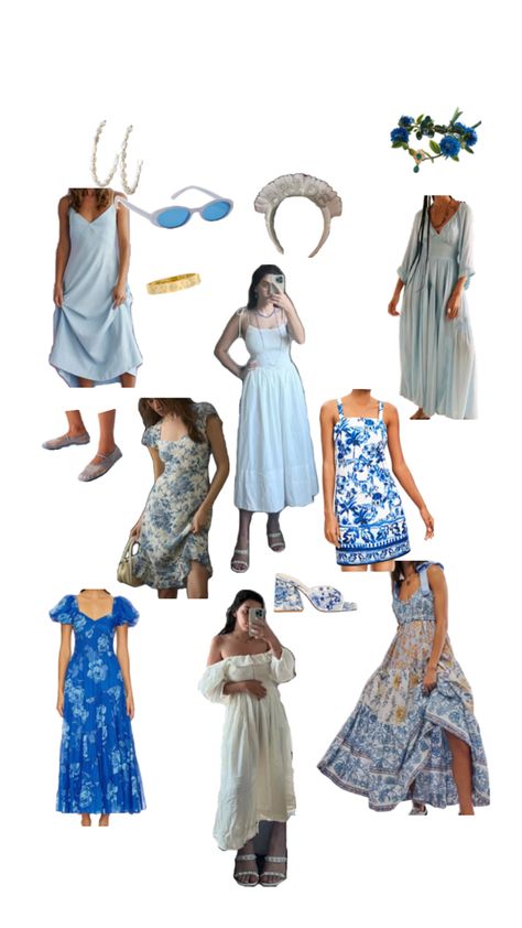 Bridal Shower Outfits, Blue Bridal Shower, Shower Outfits, Bridal Shower Outfit, Blue Bridal, Something Blue, Bridal Shower, Shower, Outfit Inspo