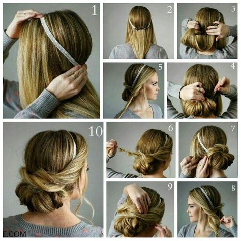 Head Band Updo, Hello Hair, Braided Crown Hairstyles, Braided Crown, Personal Improvement, Crown Braid, A Beast, Crown Hairstyles, Hair Updo