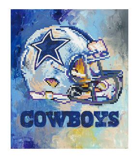 Sand Art Crafts, Fan Craft, Cowboys Helmet, Dallas Cowboys Decor, Dallas Cowboys Gear, Cowboy Decorations, Dallas Cowboy, Art & Craft Kit, Nfl Dallas Cowboys