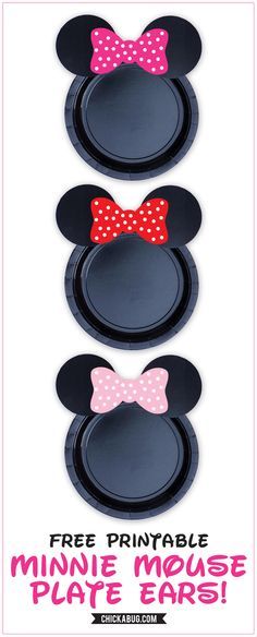 Minnie Mouse Free Printables Birthday, Red Minnie Mouse Birthday Party Ideas, Free Printable Minnie Mouse, Minnie Mouse Plates, Cupcakes Minnie Mouse, Minnie Baby Shower, Minnie Mouse Birthday Party Ideas, Twodles Birthday, Minnie Mouse 1st Birthday