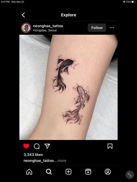 Love the texture work Parallel Tattoo Ideas, Gojo Fish Tattoo, Chrollo Fish Tattoo, Gojo Getou Tattoo, Jujutsu Kaisen Beta Fish Tattoo, Jjk Fish Tattoo, Jjk Koi Fish Tattoo, Two Beta Fish Tattoo, Satosugu Fish Tattoo