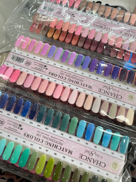 #colors #nailsalon #pallet #acrylic #acrylicnaildesigns #nails #color Nail Color Pallets, Color Pallet Nails, Soak Off Gel, Nail Color, Color Pallets, Acrylic Nail Designs, Nail Salon, Nail Ideas, Color Matching