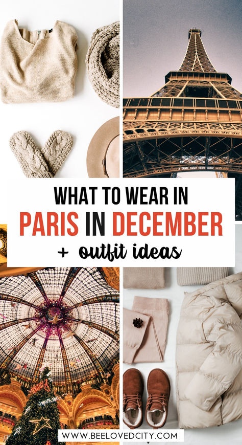 Planning a trip to Paris in December? From festive Christmas outfits to stylish New Year's Eve attire, this Paris December packing list has everything you need. Discover the best winter fashion to stay cozy and chic in the City of Lights, whether you’re strolling through holiday markets or celebrating in style. Find out what to wear and pack for an unforgettable Parisian winter experience! ❄️✨ #ParisFashion #DecemberOutfits #ParisWinterStyle New Years Paris Outfit, Paris Outfits Christmas, Paris Winter Outfit Ideas 2024, Clothes For Paris In Winter, Nye In Paris, Winter In Paris Fashion, December Paris Outfit Winter, Outfits For Paris In December, What To Wear Paris Winter