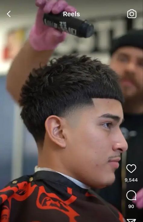 Takuache Haircut: 34 Stunning Styles for Men – Svelte Magazine Mens Taper Fade Straight Hair, Short Edgar Haircut Straight Hair, Edgar Fade Haircut, High Taper Edgar, Edgar Short Hair, Mid Taper Short Hair, Mid Fade Crop Top, High Taper Buzz Cut, Edgar Buzz Cut