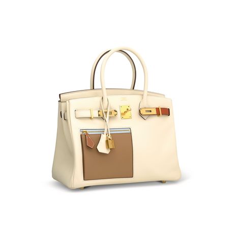 A LIMITED EDITION NATA, CHAI, CUIVRE, LIME & MAUVE SYLVESTRE SWIFT LEATHER COLORMATIC BIRKIN 30 WITH GOLD HARDWARE Mauve Sylvestre, Bag Wishlist, Trending Handbags, Bags For Ladies, Dr Closet, Luxury Bags Collection, Birkin 30, Bag Obsession, Fancy Bags