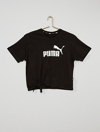 Camiseta 'puma' - Beige - Niña - Talla 10A - La camiseta con logotipo 'puma' que nunca pasa de moda: ¡garantizado!  - Camiseta de punto 'puma' - Algodón puro- Logotipo estampado en la parte delantera- Cuello redondo, manga corta Memes Status, Mens Graphic, T-shirt, Crop Tops, Mens Graphic Tshirt, Mens Tshirts, Mens Tops, Women's Top, T Shirt