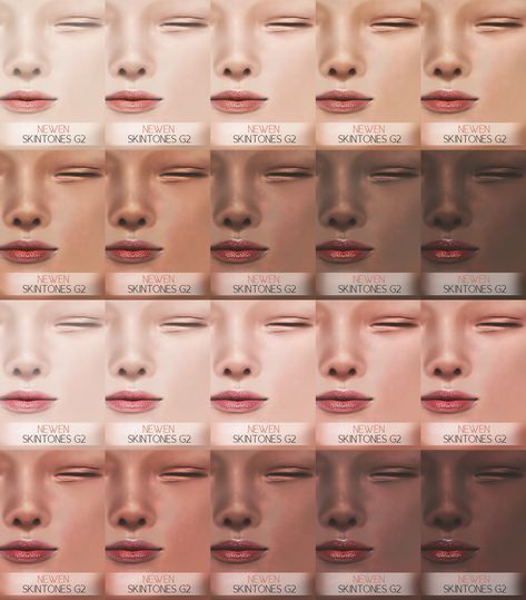 Sims 4 Skintones, Sims 4 Skin, Sims 4 Cc Eyes, Sims Baby, The Sims 4 Skin, Pelo Sims, Sims Wallpaper, The Sims 4 Packs, Sims 4 Game Mods