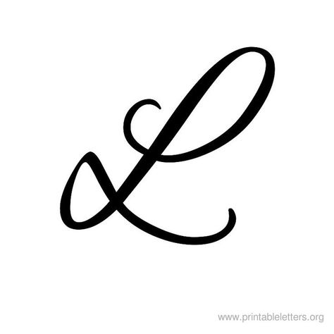 1000+ ideas about Letter L Tattoo on Pinterest | L Tattoo, Letter ... Cursive L Tattoo, Letter L Tattoo, Cursive L, Alphabet Letters To Print, Calligraphy Letters Alphabet, Tattoo Fonts Generator, Cursive Tattoos, L Tattoo, Printable Alphabet Letters