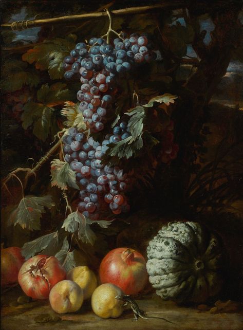 Dionysus Art, Baroque Artworks, Grape Painting, Dutch Still Life, Classical Paintings, Fruit Still Life, Baroque Painting, European Sculpture, Traditional Tile