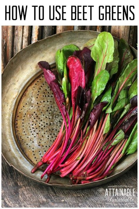 Beet Green Recipes, 10 Ways To Love, Healthiest Vegetables, Ways To Love, Beet Recipes, Beet Greens, Pickle Juice, Garden Recipes, Ladies And Gentlemen