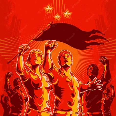 Premium Vector | Crowd protest fist revolution poster design Revolution Poster, Revolution Art, Jewel Drawing, Album Art Design, Photos For Profile Picture, Indian Flag, Propaganda Posters, Collage Design, Dark Souls