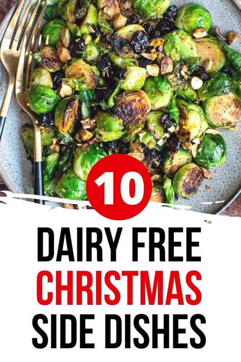 Dairy Free Christmas Side Dishes, Dairy Free Side Dishes Christmas, Dairy Free Christmas Sides, Gluten Free Side Dishes For Christmas, Dairy Free Christmas Dinner, Dairy Free Sides Dishes, Dairy Free Vegetable Side Dishes, Non Dairy Side Dishes, Gluten Free Dairy Free Side Dishes