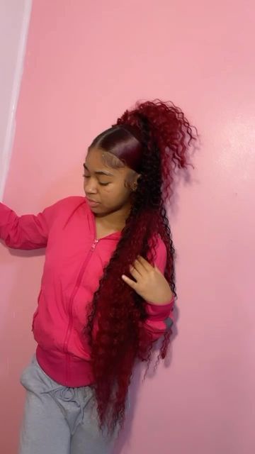 Cute Weave Hairstyles, Claw Clip Hairstyles, Girl Hair Colors, Sew In Hairstyles, Quick Weave Hairstyles, Cute Braided Hairstyles, Clip Hairstyles, Quick Weave, Hair Ponytail Styles