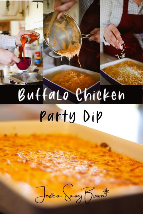 Hot Buffalo Chicken Dip Recipe, Hot Buffalo Chicken Dip, Baked Buffalo Chicken Dip, Dip Appetizers, Cheesy Bacon Dip, Buffalo Chicken Dip Easy, Chicken Dip Recipe, Buffalo Chicken Dip Recipe, Baked Buffalo Chicken