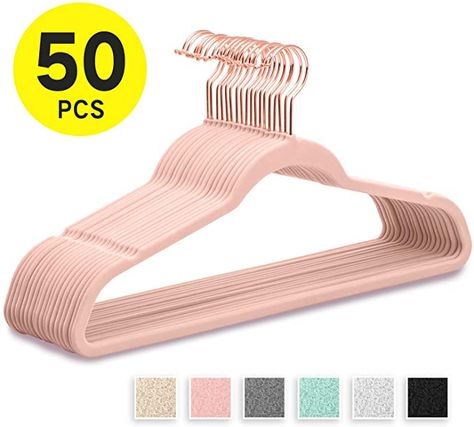 Belt Hanger, Pink Bedroom Decor, Suit Hangers, Velvet Hangers, Bedroom Essentials, Clothes Hangers, Walk In Wardrobe, Pink Coat, Coat Hanger