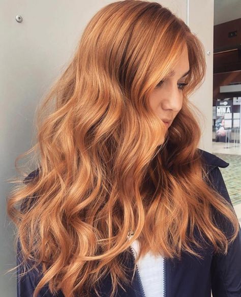 30 Trendy Strawberry Blonde Hair Colors & Styles for 2020 - Hair Adviser Strawberry Blonde Hair Light, Strawberry Hair Color, Natural Strawberry Blonde Hair, Dark Strawberry Blonde Hair, Blonde Hair Light, Reddish Blonde Hair, Dark Highlights, Dark Strawberry Blonde, Light Strawberry Blonde