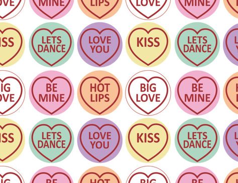 Sweet Heart Candy, Love Heart Candy, Hearts Clip Art, Heart Sweets, Love Heart Sweets, Heart Clip Art, Love Dance, Love Anniversary Quotes, Heart Template