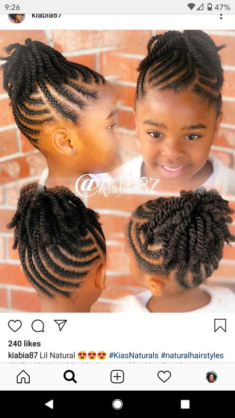 Cornrows Kids Girl Hairstyles, Black Kid Braid Styles, Toddler Cornrow Styles Kid Hairstyles, Natural Braid Styles For Kids, Cornrows Natural Hair For Kids, Braids For Kids Natural Hair, Toddler Braid Hairstyles, Kids Natural Hairstyles Braids, Scalp Braids For Kids