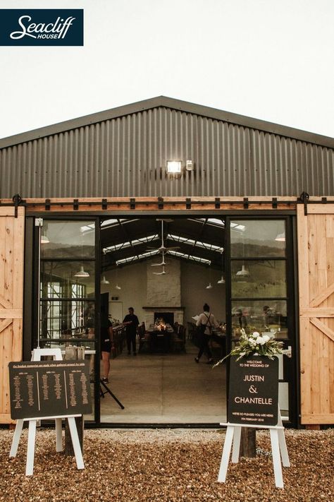 Seacliff House, Shed Wedding, Sandstone Fireplace, Event Venue Spaces, Rural Wedding, Creative Retreat, Dream Wedding Venues, Rustic Wedding Venues, Casa Container