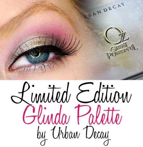 The Glinda Palette - #eyeshadow #makeup #girly Wizard Of Oz Makeup Ideas Glinda The Good Witch, Glinda Good Witch Makeup, Glenda Makeup Wizard Of Oz, Glinda Makeup Wizard Of Oz, Glinda The Good Witch Makeup, Glinda Makeup, Sirens Makeup, Halloween Makeuo, Musical Makeup