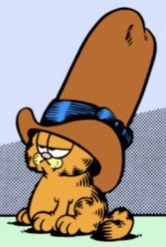 Garfield The Cat, A Cartoon, Cartoon Cat