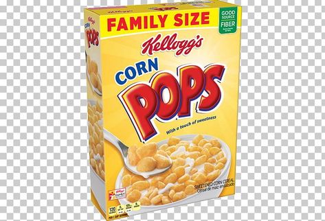 Corn Pops Cereal, Sereal Sarapan, Pops Cereal, Cereal Kelloggs, Corn Cereal, Cereal Packaging, Cereal Brands, Corn Pops, Cereal Killer