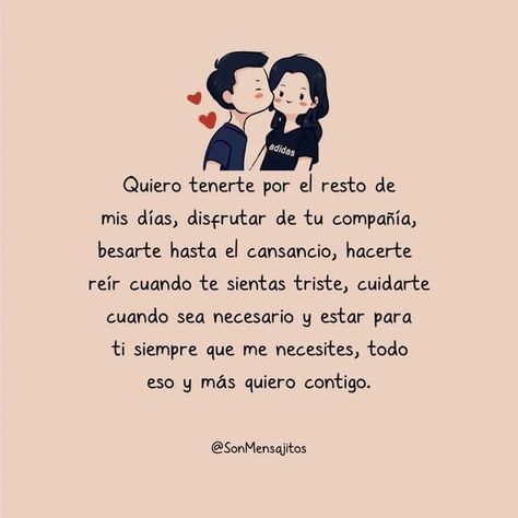 Cute Notes For Him, You And Me Quotes, Love Texts For Him, Birthday Wishes For Boyfriend, Cute Spanish Quotes, Amor Quotes, Boyfriend Texts, Positive Phrases, Cute Texts For Him