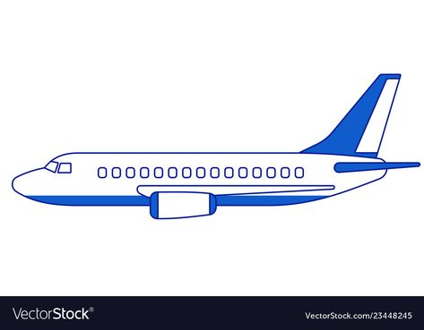 Aeroplane Illustration, Plane Illustration, Plane Vector, Plane Shapes, Side View Drawing, Airplane Icon, Airplane Drawing, Travel Party Theme, Future Teacher