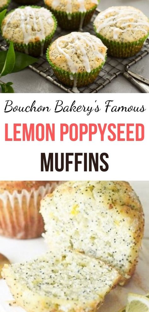 Bakery Style Lemon Poppyseed Muffins, Thomas Keller Recipes, Napa Restaurants, Poppyseed Muffins, Lemon Poppy Seed Muffins, Bouchon Bakery, Artisan Breads, Seed Muffins, Flat Breads