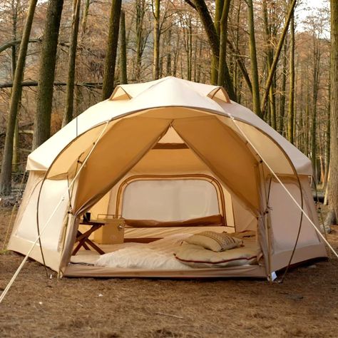 $264.33- 61% off now $101.38 Bionic Design, Pop Up Tent, Outdoor Camping, Double Layer, Tent, Pop Up, Cabin, Camping, Sun