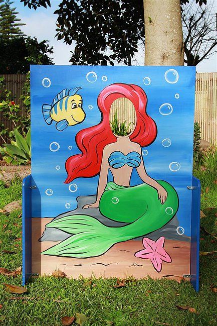 Little Mermaid Photo booth/ Disney themed parties/ Ariel photo booth/ children party ideas Mermaid Photo Booth, Mermaid Photo Props, Ariel Birthday Party, Ariel Party, Ariel Birthday, Mermaid Photos, Disney Theme Party, Children Party, Sea Birthday Party