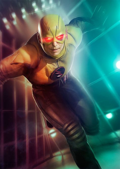 THE FLASH/ARROW: New "Superhero Fight Club" Posters Feature 'Reverse-Flash' & 'Merlyn' Flash Hq, Flash Reverso, The Flash Poster, Flash Characters, Eobard Thawne, Reverse Flash, The Flash Season, Flash Tv Series, Flash Arrow