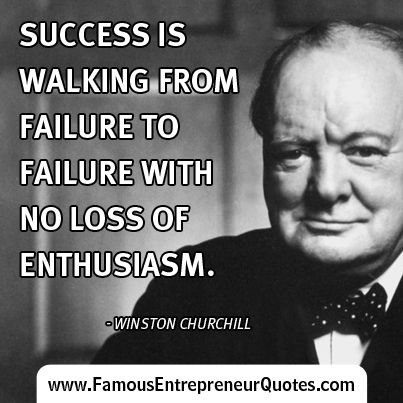 WINSTON CHURCHILL QUOTE: "Success Is Walking From Failure To Failure With No Loss Of Enthusiasm." - Winston Churchill #winstonchurchill #leadership #famous #entrepreneur #quotes Popular Sayings, Famous Entrepreneurs, Enjoy Quotes, Winston Churchill Quotes, Quotes Famous, Popular Quotes, Entrepreneur Tips, Leadership Quotes, Winston Churchill