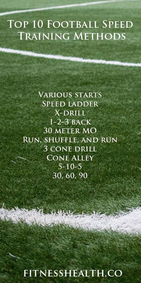 In football, speed is as important as strength. In fact, speed and agility are crucial for winning the match. However, you can't just improve your speed by running a few laps every morning. You need to follow proper drills that have been chalked out particularly for footballers. Speed training methods have been designed to work the tendons, core, and leg muscles. It is vital that you train at such an intensity which is equal to the intensity you'll experience during the game. This will improve Drills For Soccer, Ladder Drills, Speed Workouts, Soccer Fitness, Ladder Workout, Agility Drills, Agility Workouts, Athlete Training, Strength And Conditioning Workouts