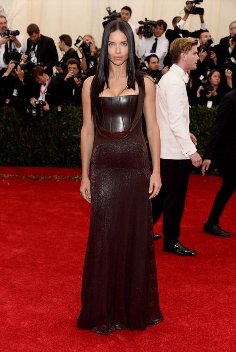 Adriana Lima 2014, Adriana Lima Style, Givenchy Dress, Met Ball, Met Gala Red Carpet, Red Carpets, Costume Institute, Top Models, Irina Shayk