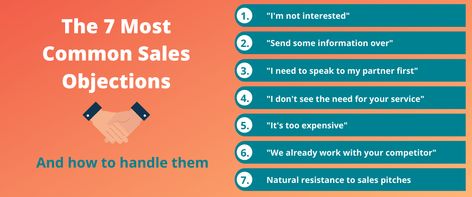 Learn the 7 most common sales objections and rebuttals for each one. You’ll also get objection-handling scrips to take your conversations to the next level! Sales Rebuttals, Objection Handling, Decision Making Process, Network Marketing Tips, Sales Pitch, Sales Tips, Value Proposition, Improve Productivity, Business Process